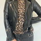 Zara Faux Leather Jacket - Size M