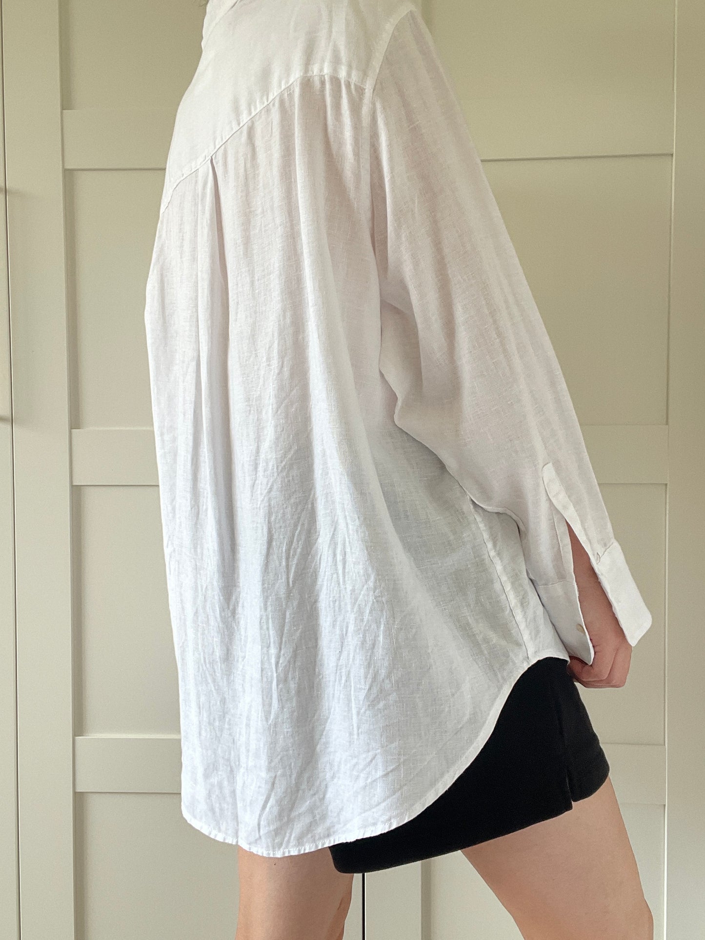 M&S Linen Shirt - Size 18