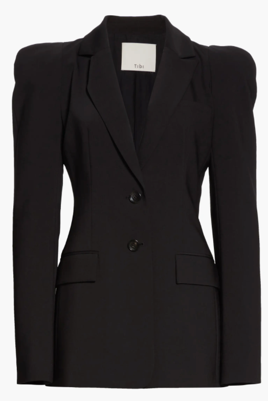 Tibi Sculpted Shoulder Blazer NEW RRP £670- Size 8/10