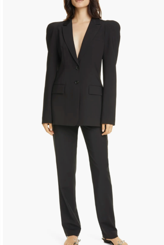 Tibi Sculpted Shoulder Blazer NEW RRP £670- Size 8/10