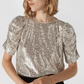 Whistles Sequin Top RRP £129 - Size 10