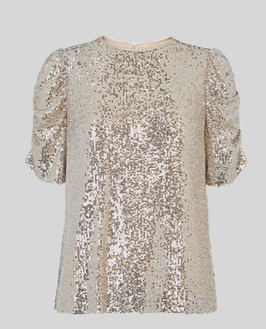 Whistles Sequin Top RRP £129 - Size 10