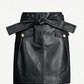 Maje Leather Skirt - Size 8