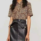 Maje Leather Skirt - Size 8