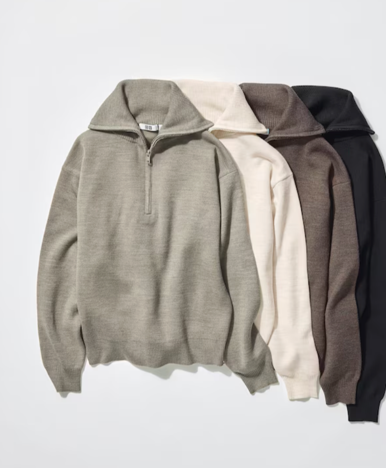 Uniqlo Quarter Zip - Size M