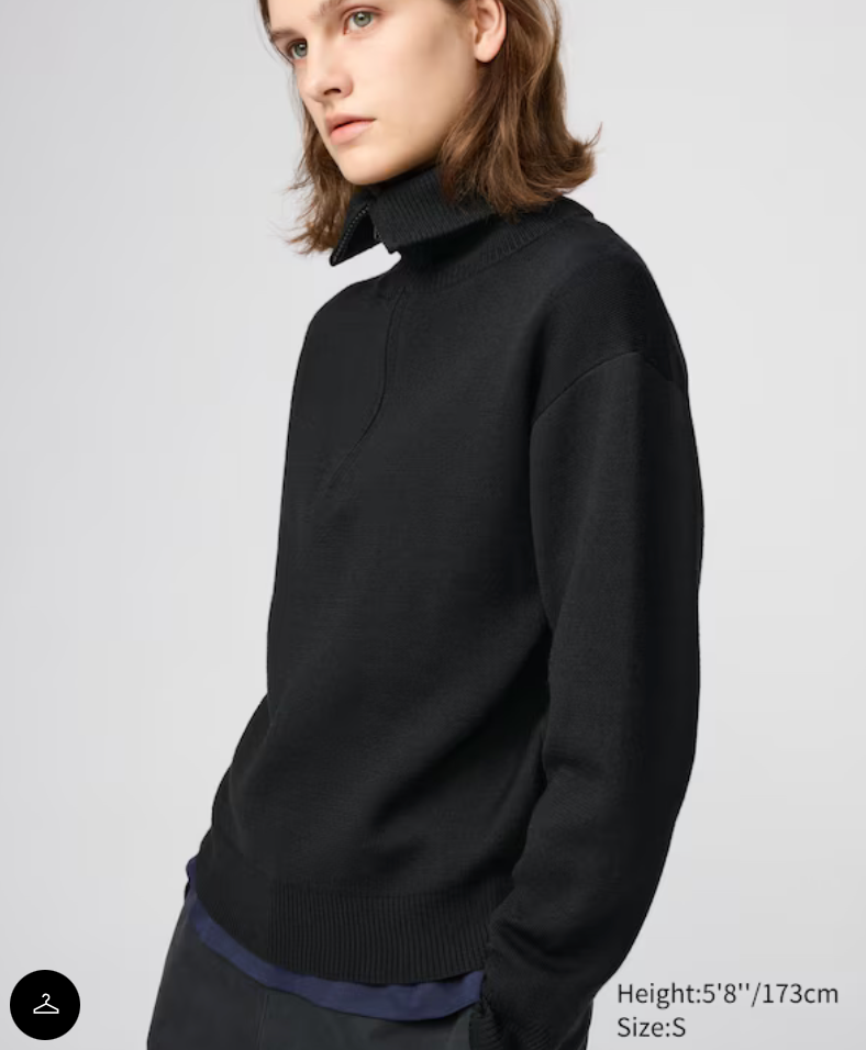 Uniqlo Quarter Zip - Size M
