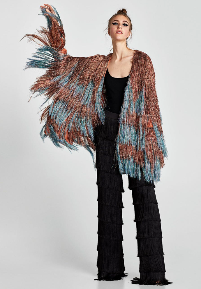 Zara Fringe Jumper