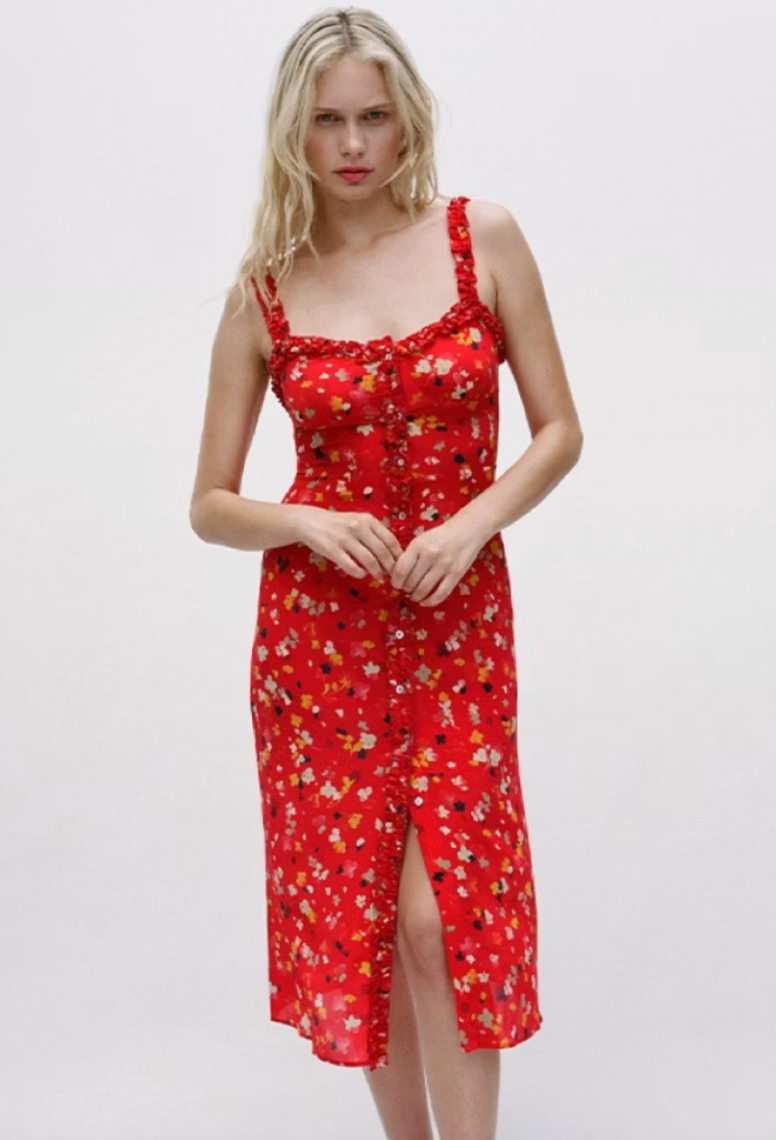 Réalisation Silk Dress - Size Small