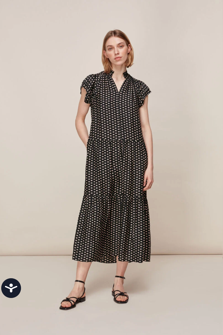 Whistles Silk Dress RRP £169 - Size 16